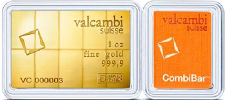 Sztabka Złota Valcambi – 10×1/10 oz CombiBar