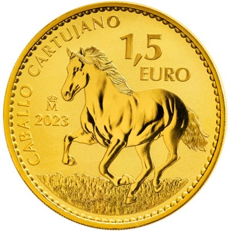 Hiszpański Koń Carthusian 1 uncja złota