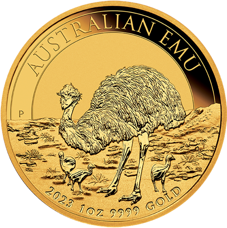 Australijski Emu 1 uncja złota