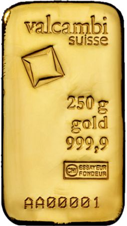 250 g Sztabka Złota
