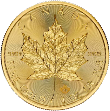 Kanadyjski Liść Klonowy 1 uncja złota 2024